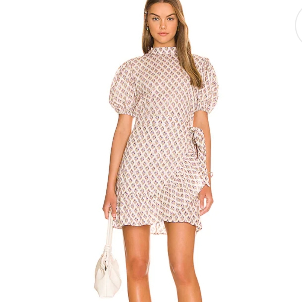 Acacia Cleo Cotton Dress in Flora